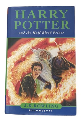 Lot 414 - J K ROWLING; a first edition copy of 'Harry...