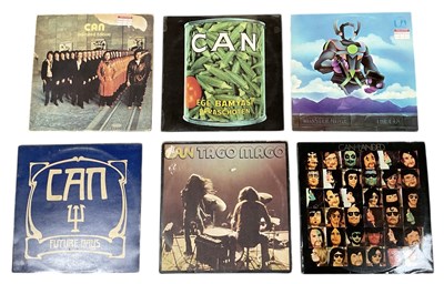 Lot 330 - CAN; six albums including 'Tago Mago', 'Landed'...