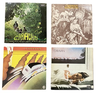 Lot 346 - CARAVAN; four albums including 'Waterloo Lily',...