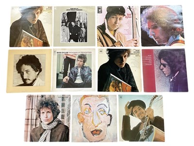 Lot 345 - BOB DYLAN; eleven mainly reissue albums...