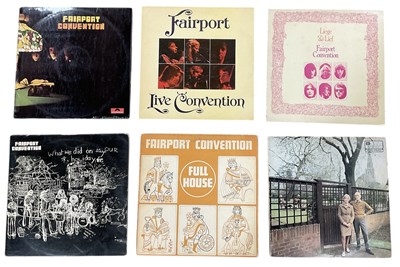 Lot 340 - FAIRPORT CONVENTION; 'Unhalfbricking' pink...
