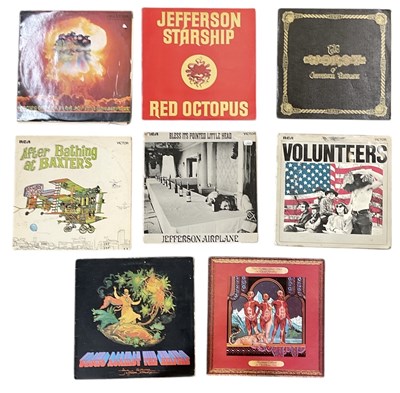 Lot 358 - JEFFERSON AIRPLANE; eight albums including...