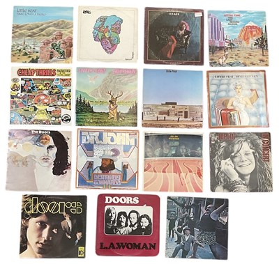 Lot 332 - A collection of fifteen albums including Janis...