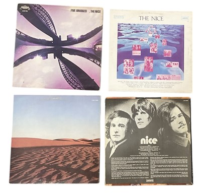 Lot 333 - THE NICE; four albums including 'Elegy',...
