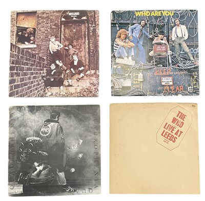 Lot 336 - THE WHO; four albums including 'Live at Leeds',...