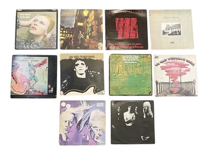 Lot 351 - Ten assorted records and albums, including two...