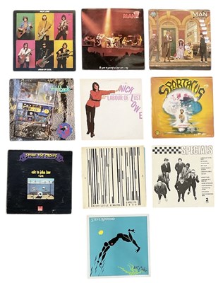 Lot 352 - Ten assorted records and albums including two...