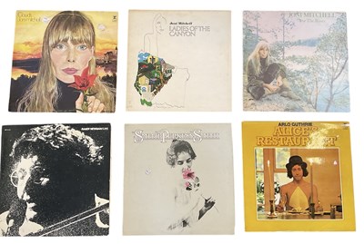 Lot 348 - A collection of six folk records including...