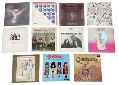Lot 342 - A collection of eleven records and albums...