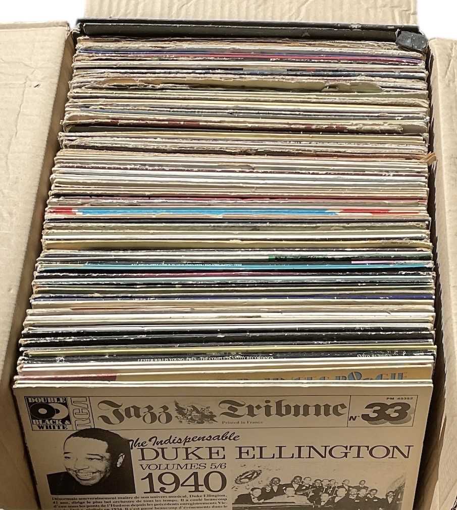 Lot 365 - A collection of approximately ninety jazz...