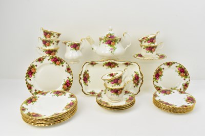 Lot 139 - ROYAL ALBERT; a twenty-nine piece part tea set...