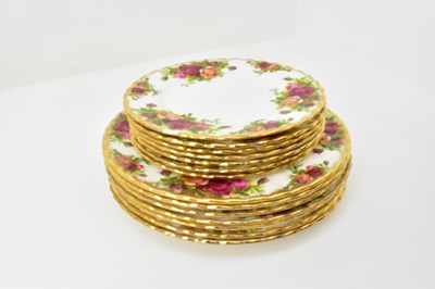 Lot 139 - ROYAL ALBERT; a twenty-nine piece part tea set...