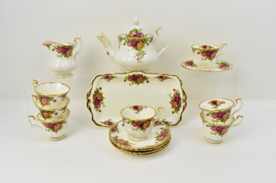 Lot 139 - ROYAL ALBERT; a twenty-nine piece part tea set...