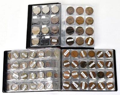 Lot 1237 - Two coin collectors' albums containing a...