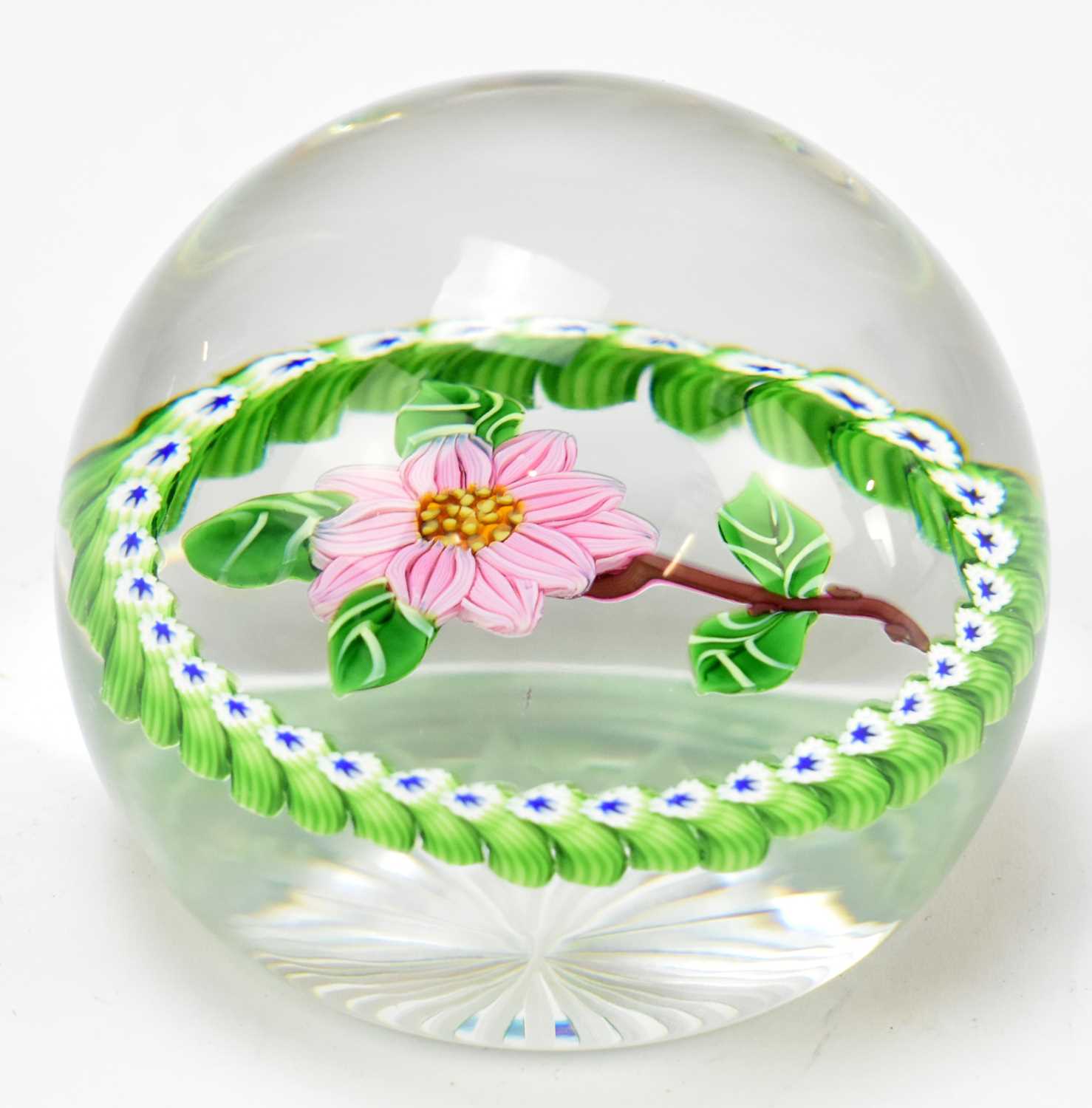 Lot 606 - CAITHNESS; a limited edition glass paperweight