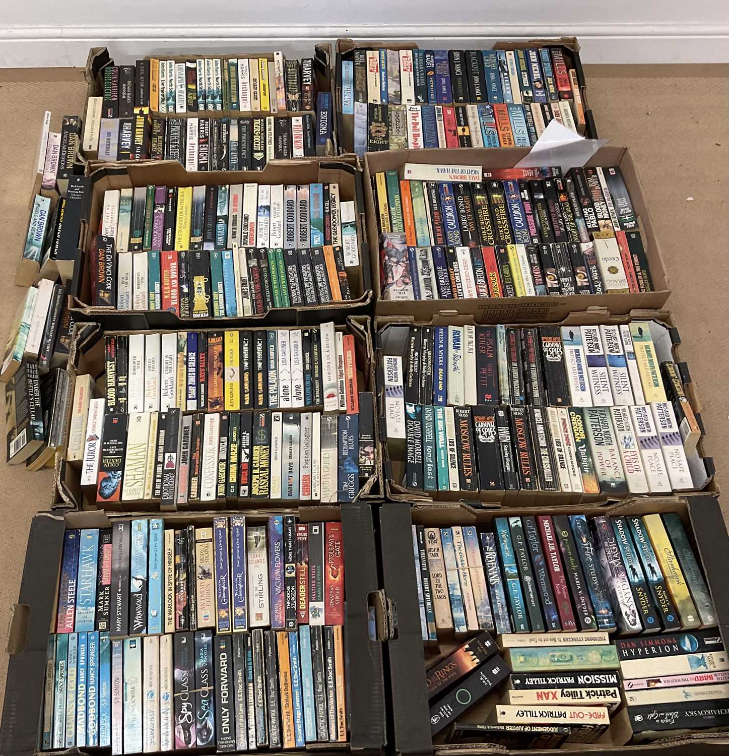 Lot 338 - A large quantity of science fiction and...