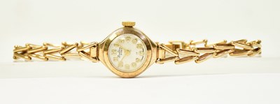 Lot 1589 - BENTIMA; a ladies' 9ct yellow gold 'Star'...