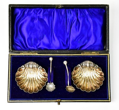 Lot 1105 - WILLIAM HENRY LEATHER; a cased set of Edward...