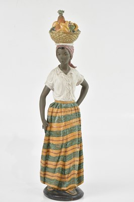 Lot 2423 - NAO; an 'Angtillean' figure, height 53cm.