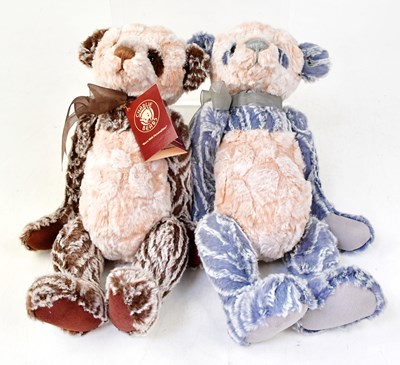 Lot 417 - CHARLIE BEARS; two bears, CB151524A 'Amanda',...