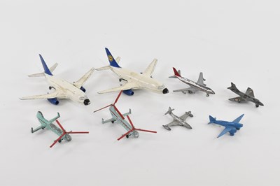 Lot 2041 - DINKY; a collection of diecast model aircraft...
