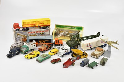 Lot 2032 - A collection of diecast model vehicles, mainly...