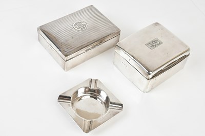Lot 2265 - JOSEPH GLOSTER LTD; a George V hallmarked...