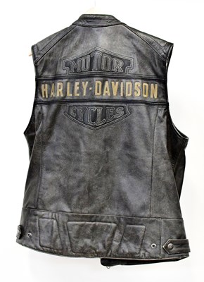 Lot 732 - HARLEY-DAVIDSON; four motorcycle leathers...