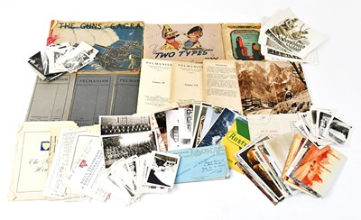 Lot 910 - A group of WWII period postcards including...