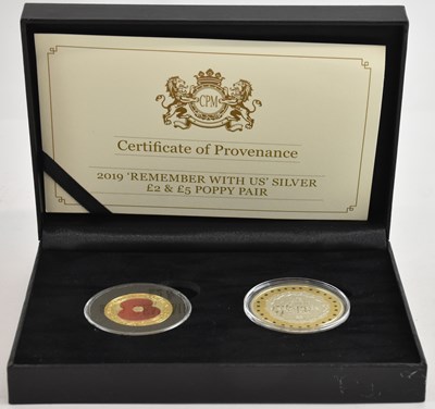 Lot 1420 - CPM COINS; a 2019 'Remember with Us' silver...