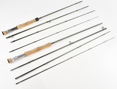 Lot 1421 - HARDY; a Zenith Sintrix four piece fishing rod,...