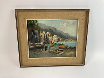 Lot 165 - FRANCESCO DE ANGELIZ; oil on board,...