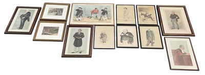 Lot 232 - Twelve assorted 19th century and later prints,...