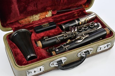 Lot 1663 - BOOSEY & HAWKES; a cased clarinet.