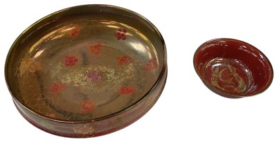 Lot 589 - ROYAL LANCASTRIAN; an early 20th century red...