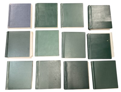 Lot 421 - A collection of twelve albums of mixed all...
