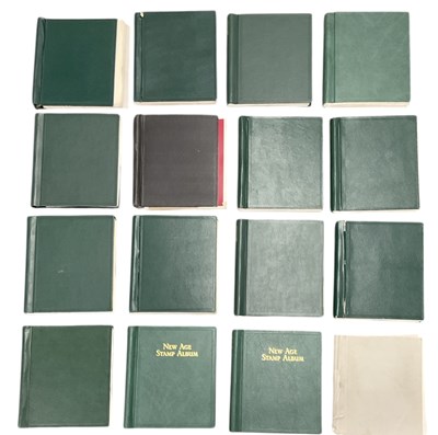Lot 418 - A collection of fifteen albums of Central and...
