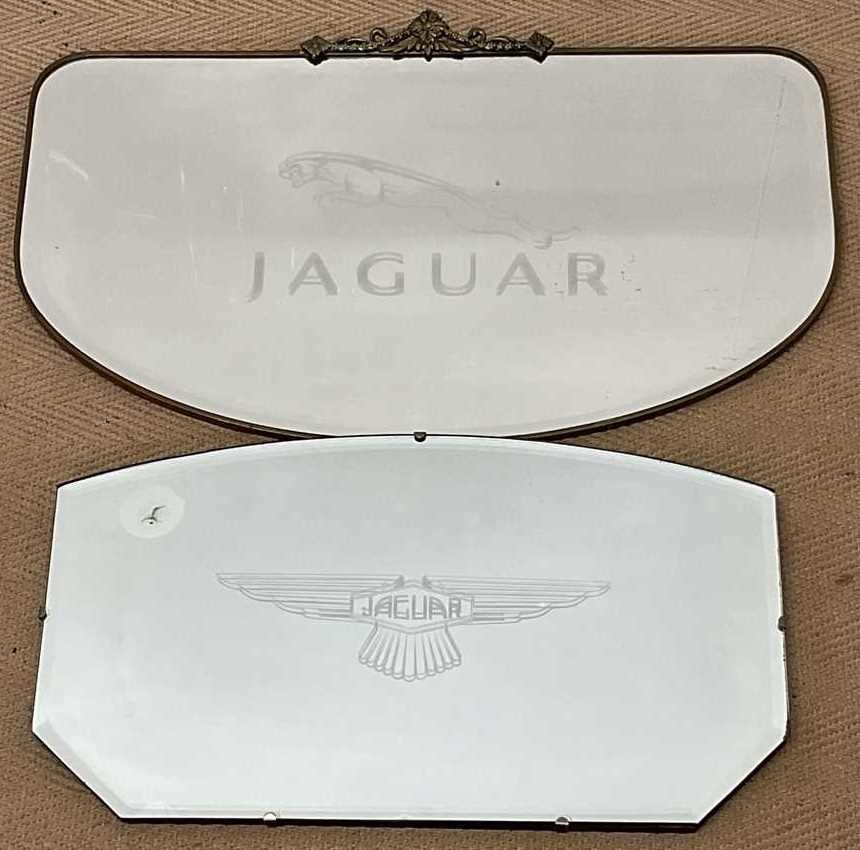 Lot 12 - JAGUAR; two original mid 20th century wall...