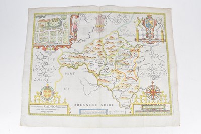 Lot 310 - SAXTON (CHRISTOPHER), THE COUNTIE OF RADNOR...