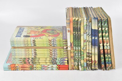 Lot 650 - A collection of 28 Rupert The Bear annuals,...