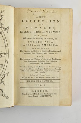 Lot 411 - A New Collection of Voyages, Discoveries and...