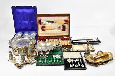 Lot 1583 - An extensive collection of assorted silver...