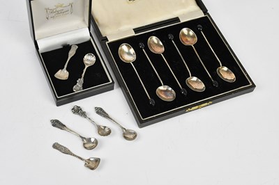 Lot 2236 - BARKER BROTHERS SILVER LTD; a cased set of six...