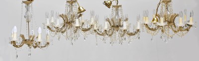 Lot 1674 - Four decorative Venetian ceiling lights, with...