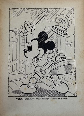 Lot 348 - WALT DISNEY; Don Mickey, undated [c.1938],...