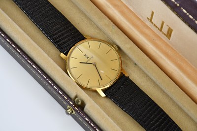 Lot 606 - MAPPIN; an 18ct yellow gold cased gentleman's...