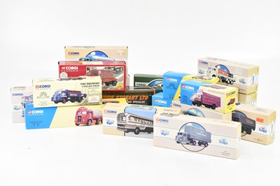 Lot 2015 - CORGI; a collection of diecast model vehicles,...
