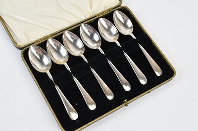 Lot 2237 - R STEVENSON & CO; a cased set of six George V...