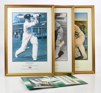 Lot 1708 - SIR DONALD BRADMAN INTEREST; three decorative...