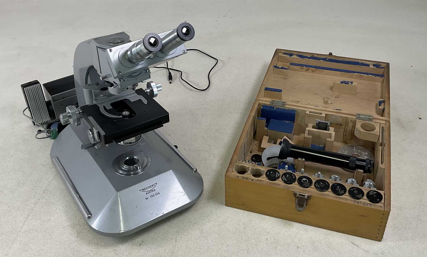 Lot 15 - REICHERT, AUSTRIA; a telescope No. 350234,...